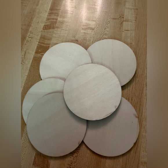 Coasters with Diamond Art Accents Sealed - Picture 3 of 3